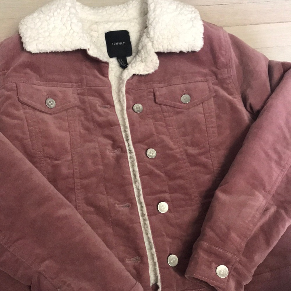 Forever 21 suede jacket